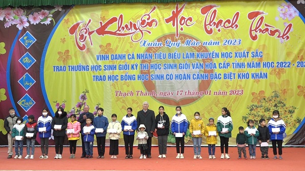 Hội khuyến học huyện Thạch Thành tổ chức Tết khuyến học xuân Quý Mão