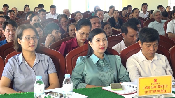 Tổ đại biểu HĐND tỉnh Thanh Hóa tiếp xúc cử tri tại xã Thành Trực