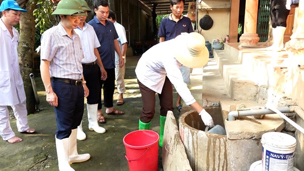 Thạch Thành: Khẩn trương vệ sinh môi trường, phòng chống dịch bệnh