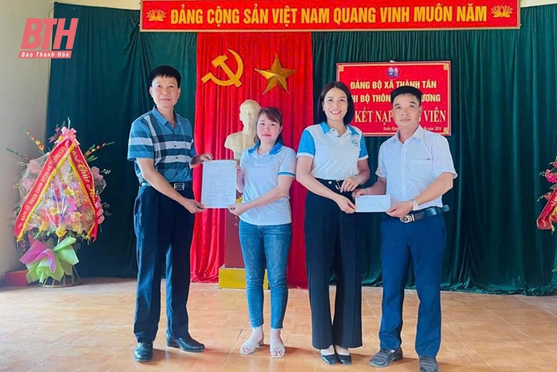 Đảng bộ huyện Thạch Thành chăm lo công tác phát triển đảng viên