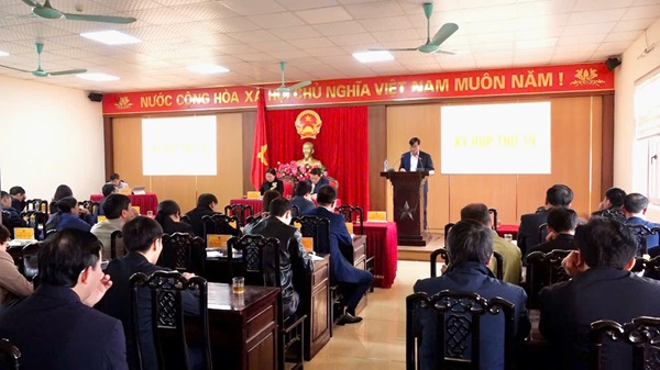 Kỳ họp thứ mười chín (kỳ họp chuyên đề), HĐND huyện Thạch Thành khóa XXI